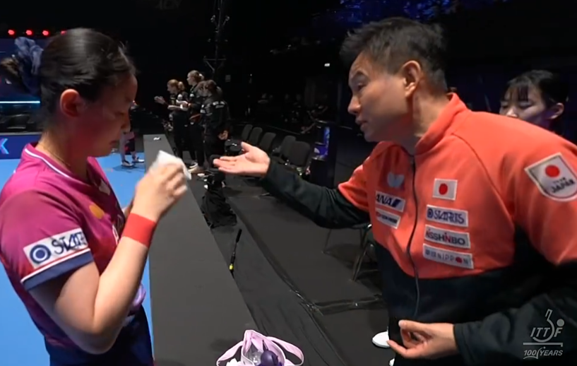 db真人平台-相差26岁的对决！张本美和3-1逆转老将韩莹 中泽锐神级暂停立功